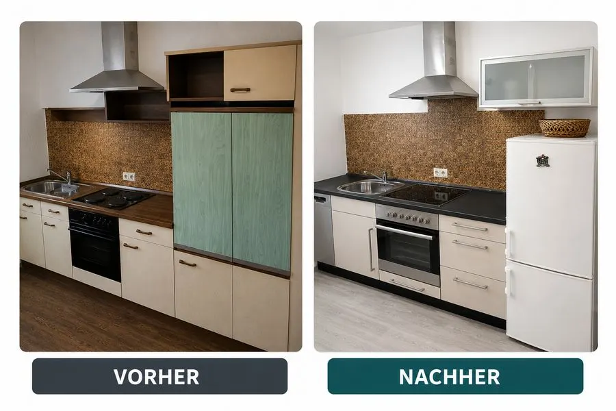 Küchenrenovierung in Friedrichshafen – Modernisierung Vorher-Nachher
